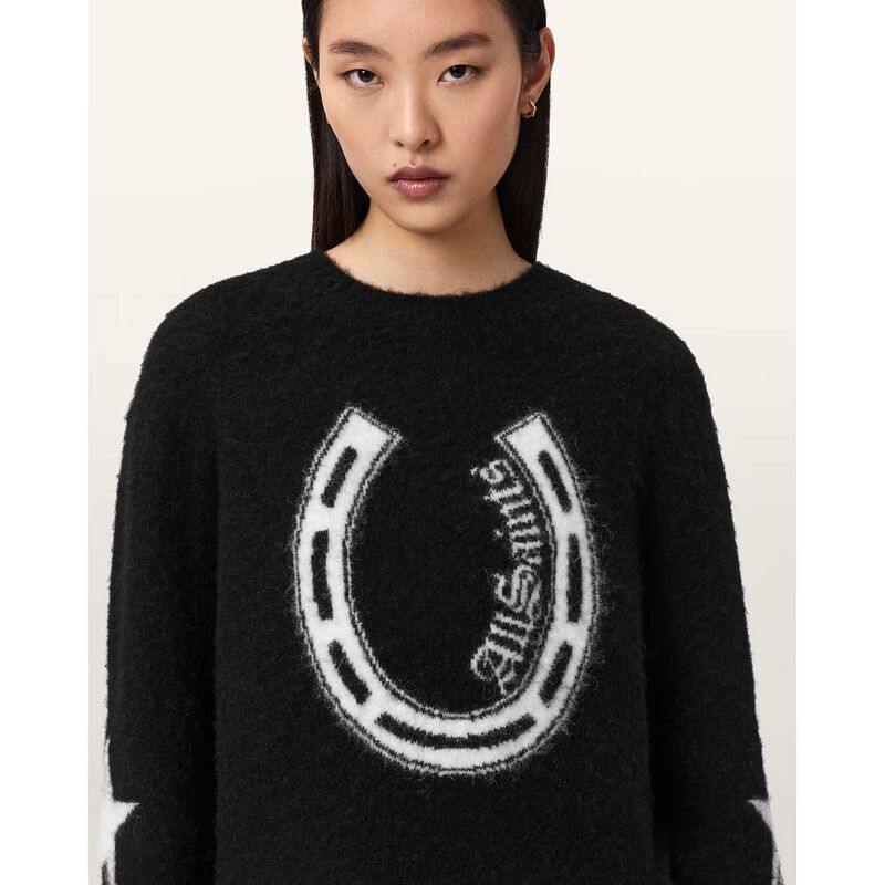 AllSaints Kismet Crew Neck Jumper image number 2